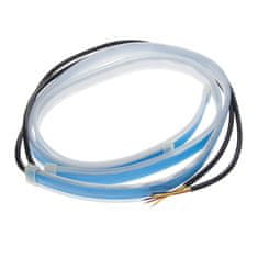 Stualarm LED pásek, dynamické blinkry oranžová / poziční světla bílá, 60 cm (96UN07-60)
