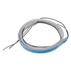 Stualarm LED silikonový extra plochý pásek modrý 12 V, 60 cm (LFT60slimblu)