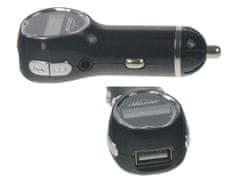 Stualarm MP3/FM modulátor bezdrátový s USB/AUX vstup do CL, USB nabíječka (80548)