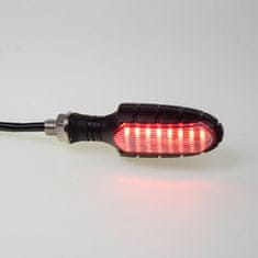 Stualarm LED dynamické blinkry + brzd. a poziční světlo pro motocykly (96MO06YR)