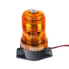 Stualarm LED maják, 9-24V, oranžový, 30x LED, ECE R10 (wl29led)
