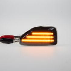 Stualarm LED dynamické blinkry Dacia Duster, Sandero, Logan kouřové (96DA02S)