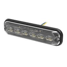 Stualarm PREDATOR 6x4W LED, 12-24V, oranžový, ECE R65 (br006A)