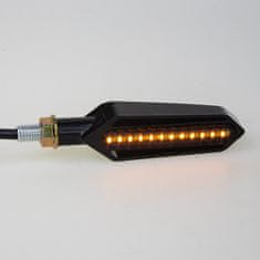 Stualarm LED dynamické blinkry + denní svícení pro motocykly (96MO08YW)