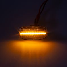 Stualarm LED dynamické blinkry Honda oranžové (96HO01)