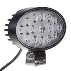 Stualarm LED světlo oválné, 15x3W, ECE R10 (wl-8445S)