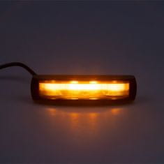Stualarm PREDATOR 6x3W LED, 12-24V, oranžový, ECE R65 (kf017-6)