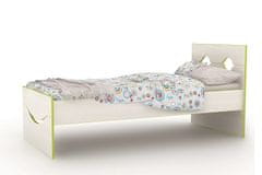BRADOP Dětská postel s úsměvem CASPER C108 krémová 90×200