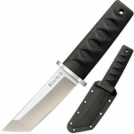 Cold Steel 17DA Kyoto I malý nůž 8,4 cm, černá, Kray-Ex, pouzdro Secure-Ex