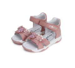 D-D-step sandály blikající G064 41861 pink 41861 26
