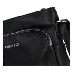 Romina & Co. Bags Volnočasová dámská koženková crossbody Perry, černá