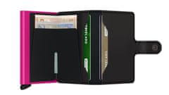 Secrid Peněženka SECRID Miniwallet Matte MM-Black&Fuchsia SECRID