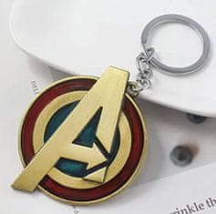 MARVEL Přívěsek na klíče Avengers Logo Bronz barevné