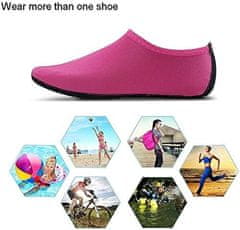 VIVVA® Lehké a Bezpečné Boty do vody, Protiskluzové boty pro vodní sporty a aktivity | SEASOLES Růžová 26-29