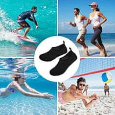 VIVVA® Lehké a Bezpečné Boty do vody, Protiskluzové boty pro vodní sporty a aktivity | SEASOLES Černá 22-25