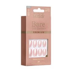 KISS Nalepovací nehty Bare-But-Better Premium Nails - Mocha 30 ks