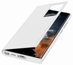 Samsung EF-ZS908CWE Clear View Pouzdro pro Galaxy S22 Ultra White