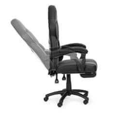 ModernHome Herní židle Bioural černo-šedá