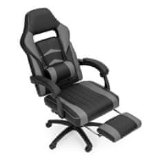 ModernHome Herní židle Bioural černo-šedá