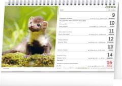 Presco Publishing Stolní Myslivecký kalendář 2025, 23,1 × 14,5 cm