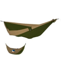Ticket To The Moon Hamaka Ticket To The Moon King Size Hammock Army Green / Brown
