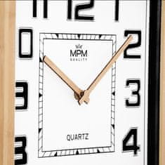 MPM QUALITY Tradiční dřevěné hodiny MPM Reus