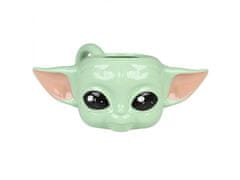 sarcia.eu Star Wars Baby Yoda Zelený hrnek, keramický 