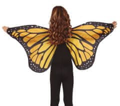 Guirca Dětský plášť motýlí křídla oranžová 110x50cm