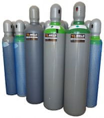 MDTools Plynová tlaková láhev ARGON 4.8, 8 litrů, 200 Bar, 1,8 m3, plná, závit W21,8, s víčkem