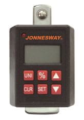 Jonnesway Elektronický momentový adaptér 1/2", 10 - 135 Nm - JONNESWAY T19136N