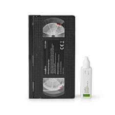 Nedis Páska na čištění hlavy | 20 ml | VHS hlavy | Černá 
