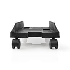 Nedis Počítačový vozík | Nastavitelná šířka / plný pohyb | 14,5 - 24,2 cm | 20 kg | Kov / Plast | Černá 