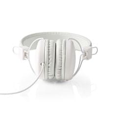 Nedis Kabelová sluchátka na uši | 3,5 mm | Délka kabelu: 1,20 m | Bílý 