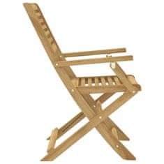 Vidaxl Skládací zahradní židle 2 ks 54,5x61,5x86,5 cm masivní akácie
