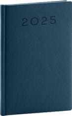 Týdenní diář Aprint Neo 2025, modrý, 15 × 21 cm