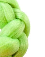 ISO Vlasy Kanelové syntetické Copánky ombre zelené