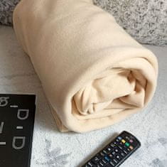 RS Televizní deka - krémová