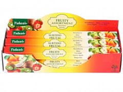 Tulasi  Fruity Assortment indické vonné tyčinky 20 ks