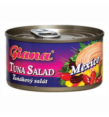 Giana  Tuňákový salát Mexico 185g
