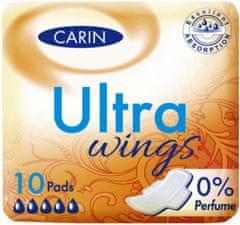 Carin  e Ultra Wings intimní vložky 10 kusů