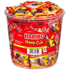 Haribo Happy Cola mini želé 10g 100 ks sáčků