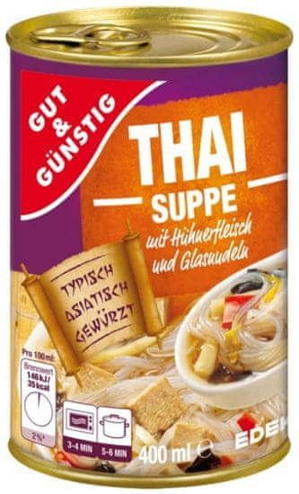 Gut & Gustig G&G thajská polévka 400ml