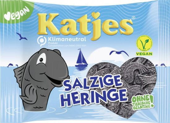Katjes  Salzige Heringe - gumové bonbony 200g