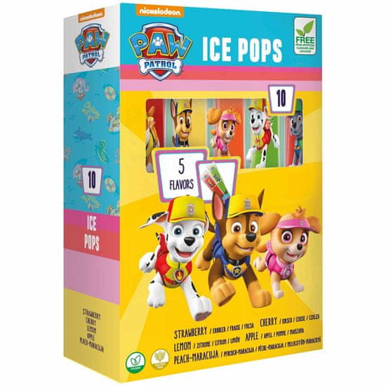 Nickeolodeon  Paw Patrol Ice Pops 10x40ml