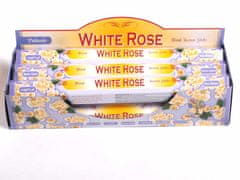Tulasi  vonné tyčinky - Bílá růže