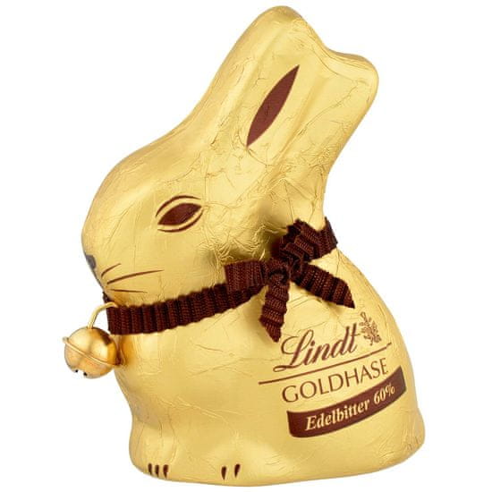 LINDT  Zlatý zajíček hořká čokoláda 60% 50g