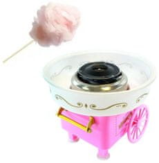 APT  Výrobník cukrové vaty růžový AG137B