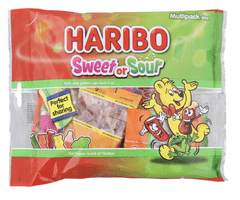 Haribo Sweet or Sour želé bonbony sáčky 15ks 350g