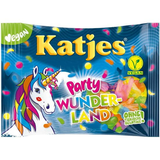 Katjes  Party Wunderland - gumové bonbony 175g