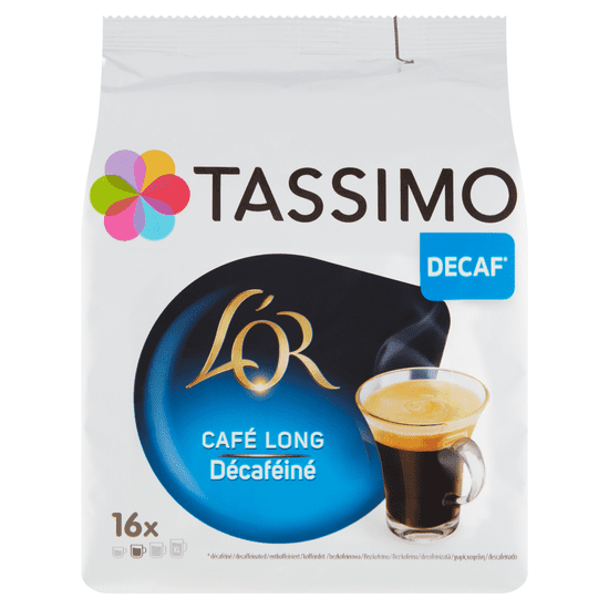 Tassimo  L'OR Lungo Decaf Bezkofeinová káva 16 kusů